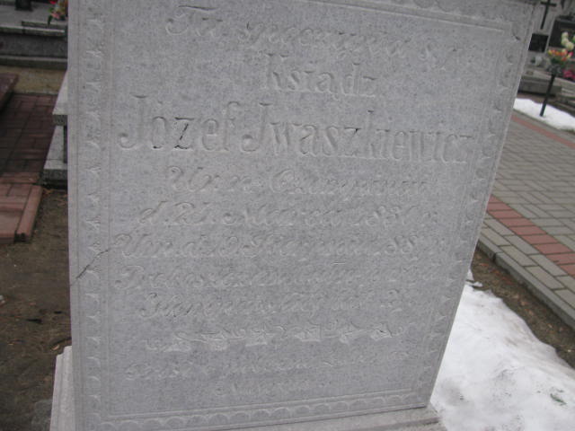 Józef Iwaszkiewicz 1831 Kępno - Grobonet - Wyszukiwarka osób pochowanych