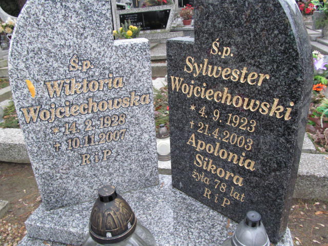 Apolonia Sikora 1892 Kępno - Grobonet - Wyszukiwarka osób pochowanych