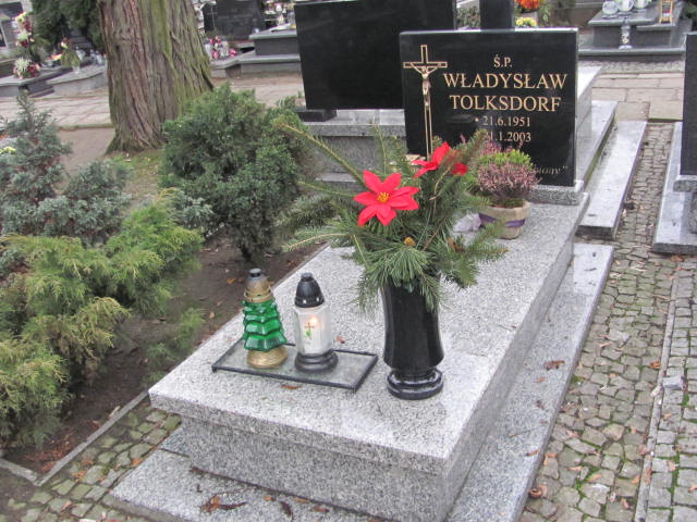 Grób Władysław Tolksdorf