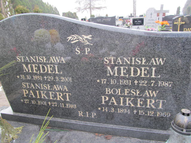 Bolesław Paikert 1894 Kępno - Grobonet - Wyszukiwarka osób pochowanych