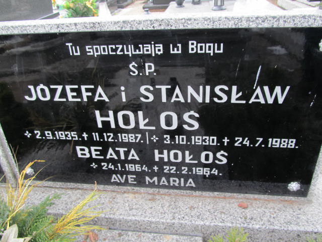 Stanisław Hołoś 1930 Kępno - Grobonet - Wyszukiwarka osób pochowanych