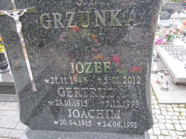 Józef Grzunka 1946 Kępno - Grobonet - Wyszukiwarka osób pochowanych