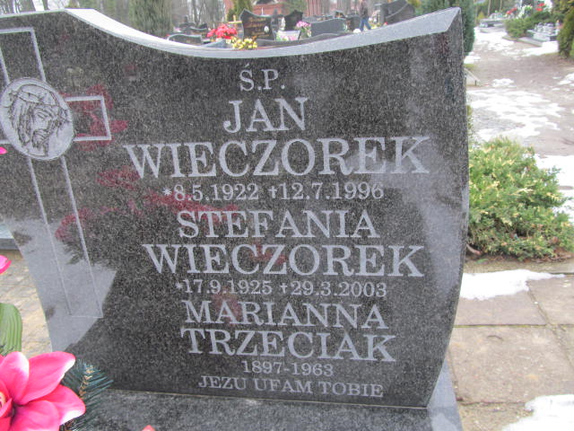 Stefania Wieczorek 1925 Kępno - Grobonet - Wyszukiwarka osób pochowanych