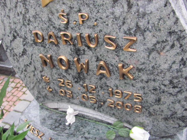 Dariusz Nowak 1975 Kępno - Grobonet - Wyszukiwarka osób pochowanych